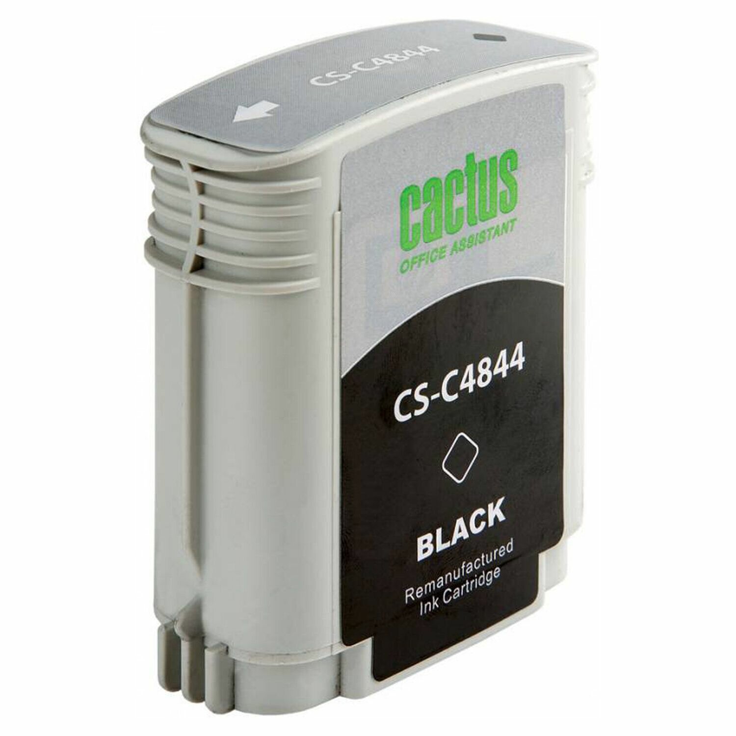 Картридж Cactus CS-C4844 №10 черный, для HP BIJ 1000/1100/1200/2200/2300/2600/2800