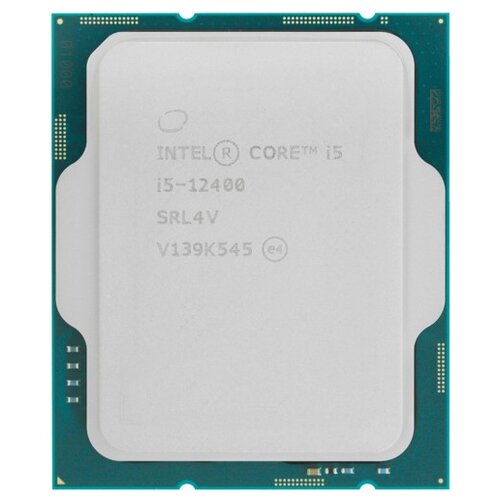 процессор intel core i5 12400 lga1700 6 x 2500 мгц oem Процессор Intel Core i5-12400 LGA1700, 6 x 2500 МГц, OEM