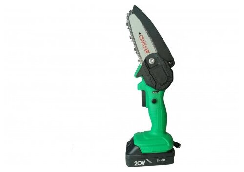 Пила цепная Zitrek GreenSaw 20 Extra power, аккумуляторная, 20В 1.5/3Ач Li-ion