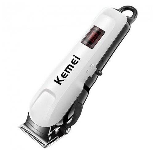 Триммер для бороды и усов Мультишоп Kemei KM-809A белый 169900₽