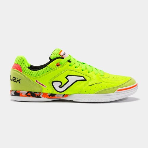 Футзалки joma TOPW2211IN, футбольные, натуральная кожа, нескользящая подошва, размер 42, зеленый