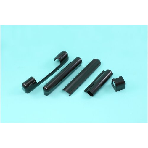 Комплект коричневых декоративных накладок (на 2 окна 10 шт) Accado