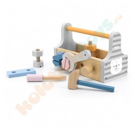 Игровой набор Viga Toys PolarB Инструменты (44008) - фото №17