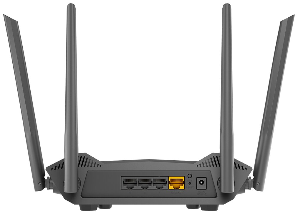 Маршрутизатор D-Link DIR-X1530/RU/A1A, AX1500 Wi-Fi 6 Router, 1000Base-T WAN, 3x1000Base-T LAN