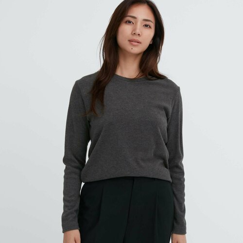 Термобелье верх Uniqlo, размер XS, серый