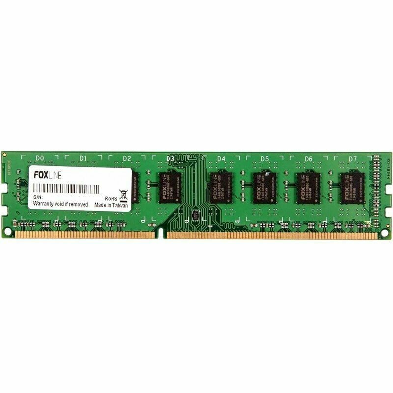 Оперативная память FOXLINE DIMM DDR3 4GB 1600 MHz (FL1600D3U11SL-4G)