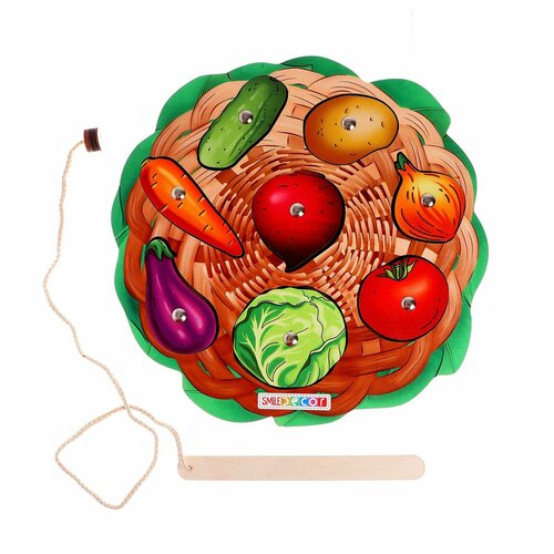 Игра с магнитами «Овощи» игра с магнитами овощи