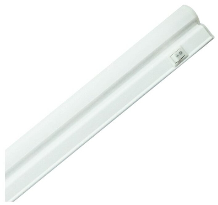 FL-LED T5- 5W 3000K 22*35*268мм 5Вт 425Лм 220В (светильник светодиодный без кабеля со штекерами)