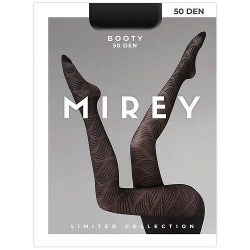 фото Колготки mirey, 50 den, размер 4, черный