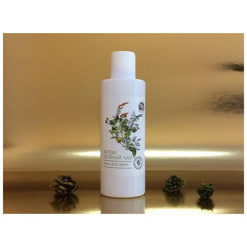 Пена для ванн Береза-Зеленый чай