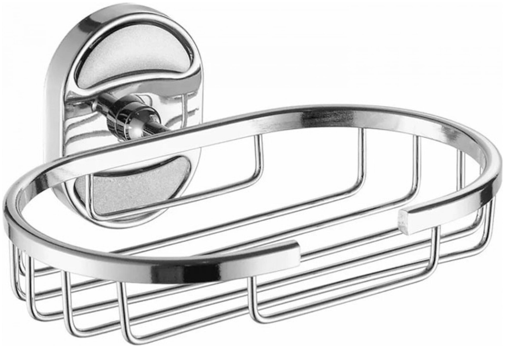 фото Ekko E1902-2 Мыльница навесная металлическая