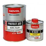 NOVOL 37011 NOVOL PROTECT300 4+1 серый грунт MS (К-т 1л + отв. 0,25л (арт.35822)) - изображение