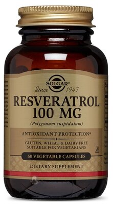 Solgar Resveratrol капс., 100 мг, 300 г, 60 шт.