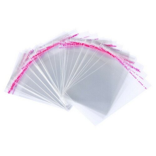 Упаковочные пакеты с клеевым клапаном 20 х 25 см бопп СтандартПАК Прозрачные 30 мкм 100 штук