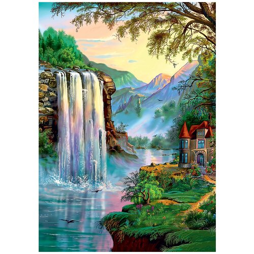 фото "фрея" пазл 1000 элемент. pzl-1000/20 волшебный водопад