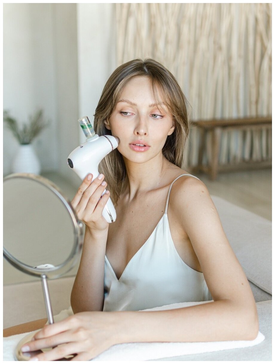 Mezonica / Аппарат для лифтинга микротоки терапии светодиодной фототерапии комплексного омоложения кожи лица - фотография № 19
