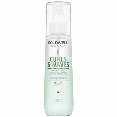 Goldwell Dualsenses Curly & Waves Hydrating Serum Spray- Увлажняющий двухфазный спрей для вьющихся волос 150 мл спрей для ухода за волосами goldwell сыворотка спрей для вьющихся волос увлажняющая dualsenses curls