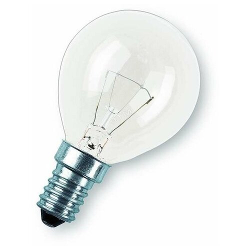 Лампа накаливания ТероПром 4390843 Philips Stan P45 CL 1CT/10X10, E14, 60 Вт, 230 В