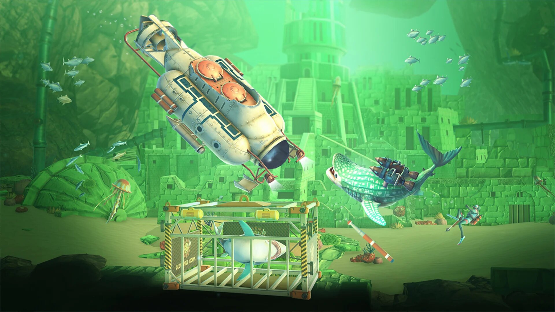 Игра Hungry Shark® World для Nintendo Switch - Цифровая версия, США — фото 1