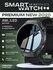 Умные часы LK GT5 MAX, Экран AMOLED, Уведомления, Звонки, 2 ремеш...