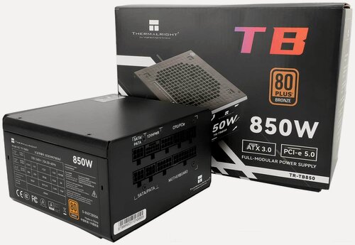 Изображение товара Блок питания Thermalright 850W Bronze ATX 3.0 (TR-TB850)