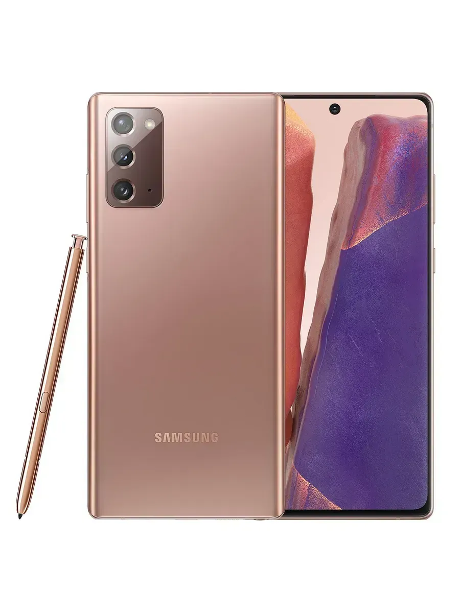 Смартфон Samsung Galaxy Note 20 8/256GB , nano SIM+eSIM , красный