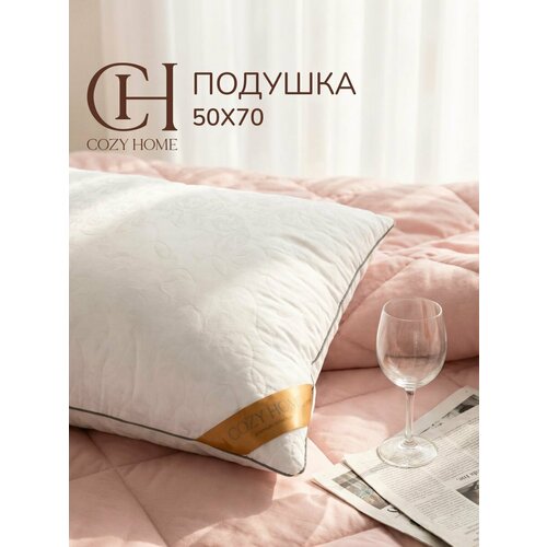 фото Подушка "cozy tencel" (50х70) сатин жаккард (хлопок), наполнитель лиоцелл cozy home
