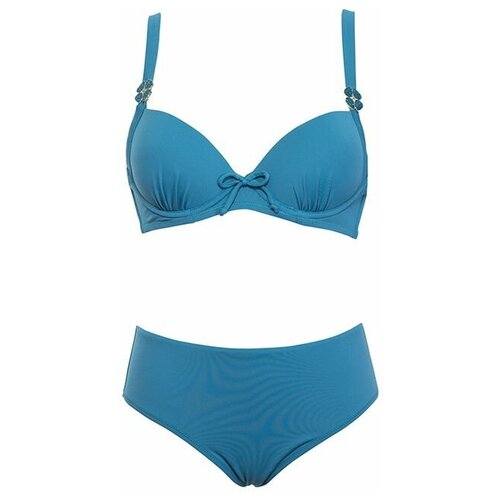 фото Сексапильный раздельный купальник 6c, бирюзовый sielei