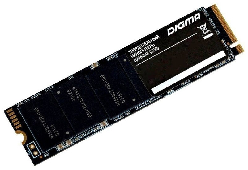 Твердотельный накопитель Digma Mega P3 512Gb PCI-E x4 DGSM3512GP33T - фото №1