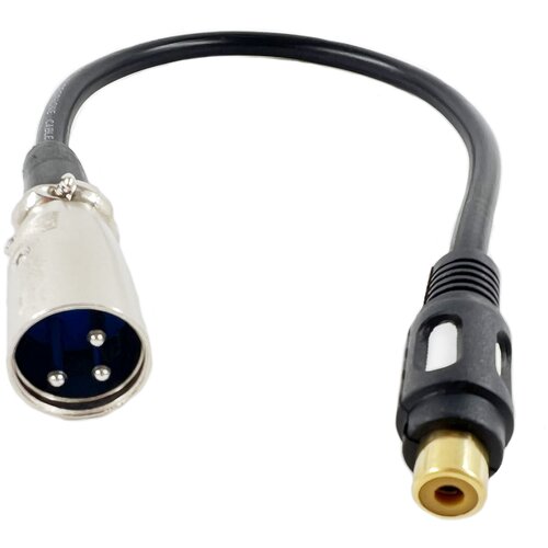 переходник sop8 с кабелем Переходник XLR штекер - RCA гнездо позолоченные контакты с кабелем 0.3метра