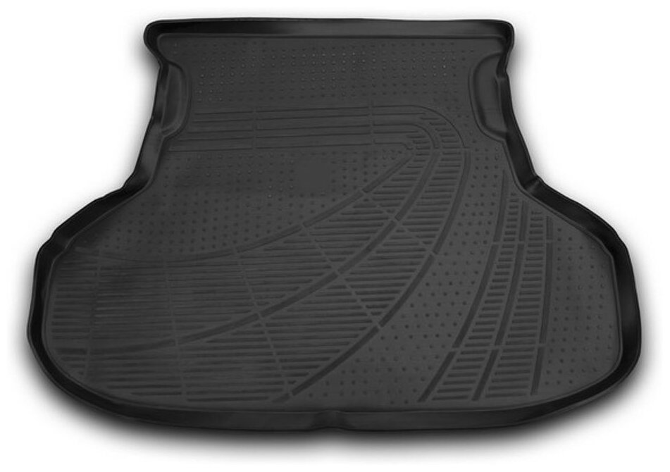 Коврик багажника Element LADA Priora полиуретановый черный E110250E1 - фото №1
