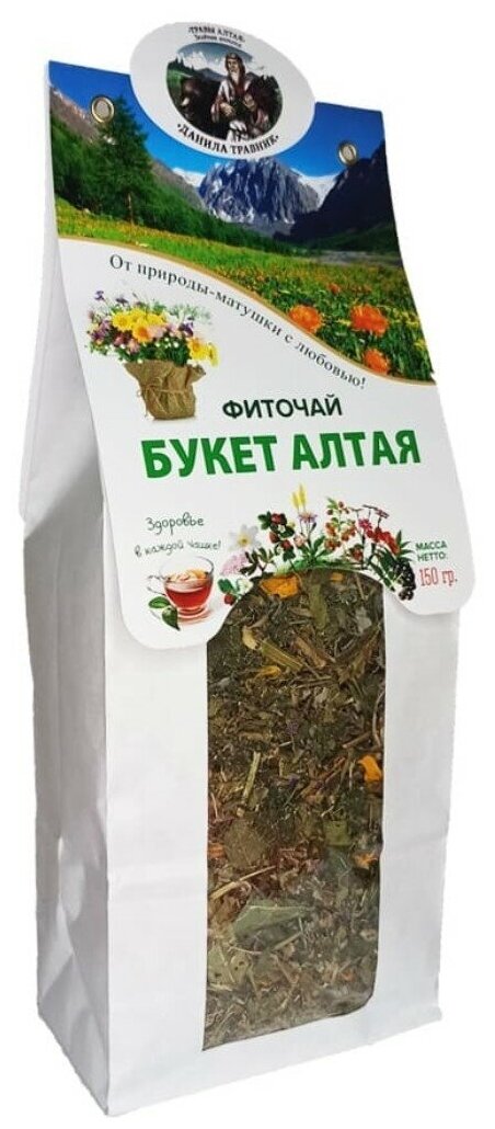 Фиточай "Букет Алтая" в бумажной упаковке (150 гр.)