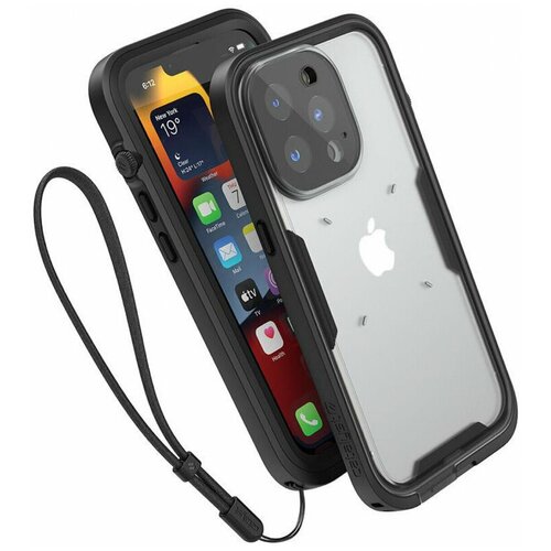 Водонепроницаемый чехол Catalyst Total Protection Case для iPhone 13 Pro, Черный (Stealth Black)