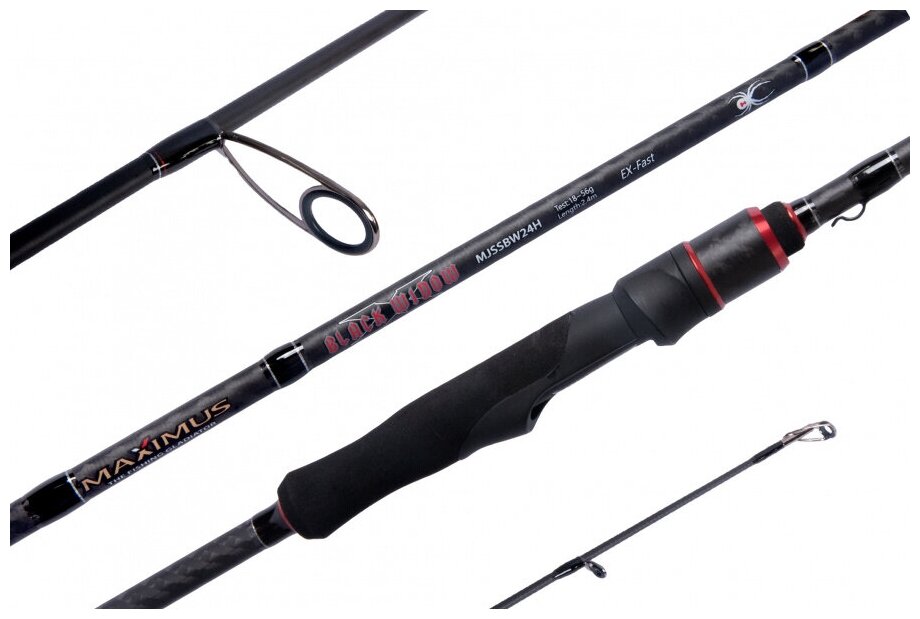 Удилище спиннинговое Maximus BLACK WIDOW -X Heavy Jig 23M 2,3m 7-35g