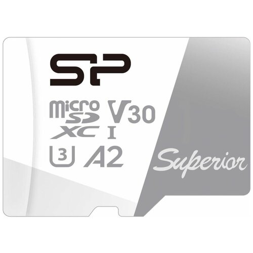 superior da2 microsdxc uhs i class 10 64gb с адаптером Карта памяти Silicon Power Superior DA2 microSDXC UHS-I Class 10 256GB с адаптером