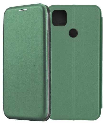 Чехол-книжка Fashion Case для Xiaomi Redmi 9C зеленый