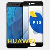 Защитное стекло на телефон Huawei P10 / Полноэкранное стекло на Хуавей П10 (Черный) - изображение