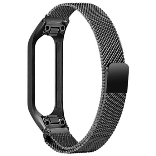 Сетчатый браслет для Samsung Galaxy Fit E SM-R375 (черный) фитнес браслет denn fit one cyan