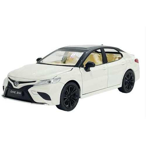 Металлическая машинка модель Toyota Camry 3.5 масштаб 1:24 21 см / Металлическая коллекционная игрушка Тойота Камри 3,5 с инерционным механизмом 18088 модель машины toyota camry 1 24 19см свето звуковые эффекты с инерционным механизмом белый 1 шт