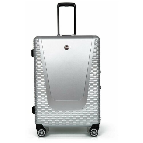 Большой чемодан Jaguar Hard Case Large Suitcase, Silver