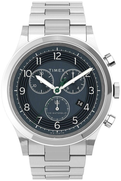 Наручные часы TIMEX Waterbury, серебряный