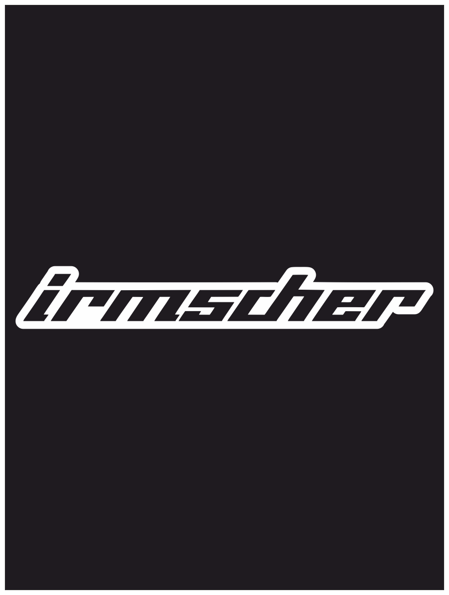 Наклейка на авто "Irmscher" №2 20х3 см
