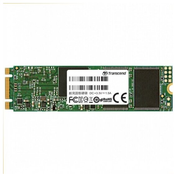 SSD диск TRANSCEND M.2 MTS820 960Gb SATA-III TLC (TS960GMTS820S)