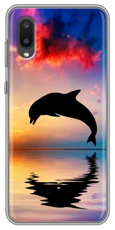 Дизайнерский силиконовый чехол для Самсунг Галакси А02 / Samsung Galaxy A02