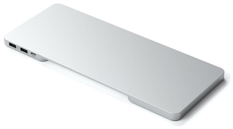 Сверхтонкая док-станция Satechi USB-C Slim Dock для iMac 24. Цвет: серебристый