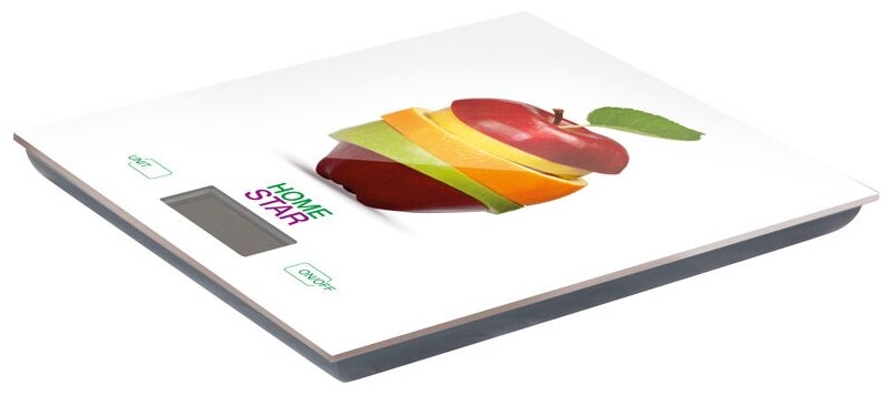 Весы кухонные электронные HOMESTAR HS-3006, 5 кг, яблоко