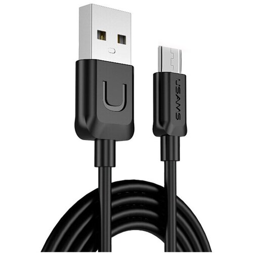 Кабель USB-Micro USB USAMS US-SJ098 U-Turn 1м черный кабель usb micro usb usams us sj020 u trans 1м синий