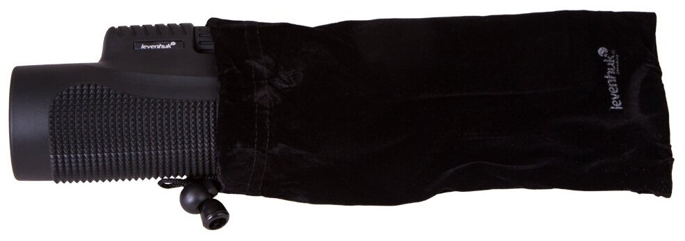 Монокуляр LEVENHUK , 10 x 42, Roof, черный [69686] - фото №4