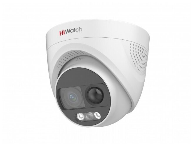 Купольная HD-TVI камера видеонаблюдения HiWatch DS-T213X