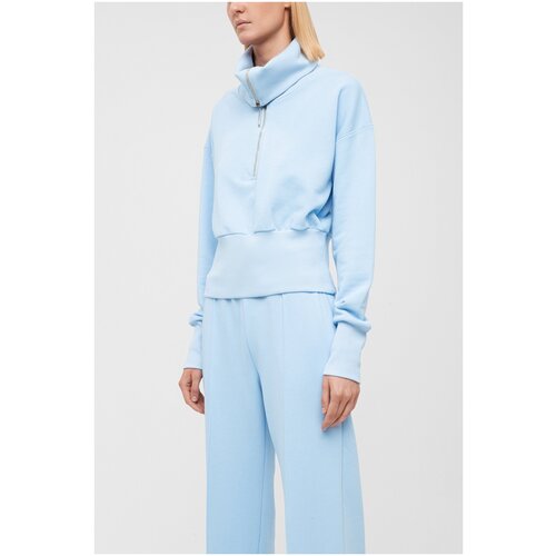 фото Толстовка flashin' цвет голубой размер m